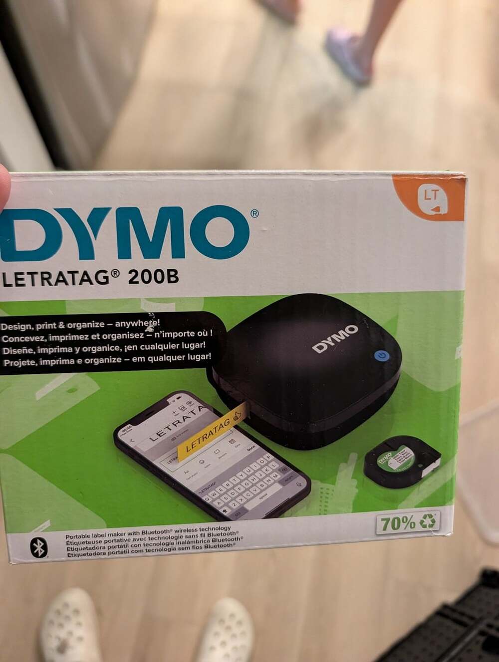 DYMO LetraTag 200B Portable Thermal Bluetooth Label Maker new ...,